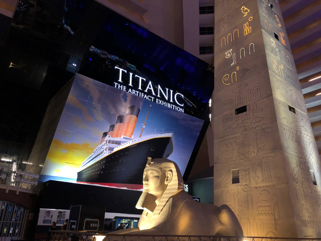 Vegas Titanic Artifact Exhibit Military Discount RETAIL SALUTE